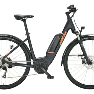 KTM Macina Cross Street P510 black (orange) 2024 28"; 500 Wh Wave