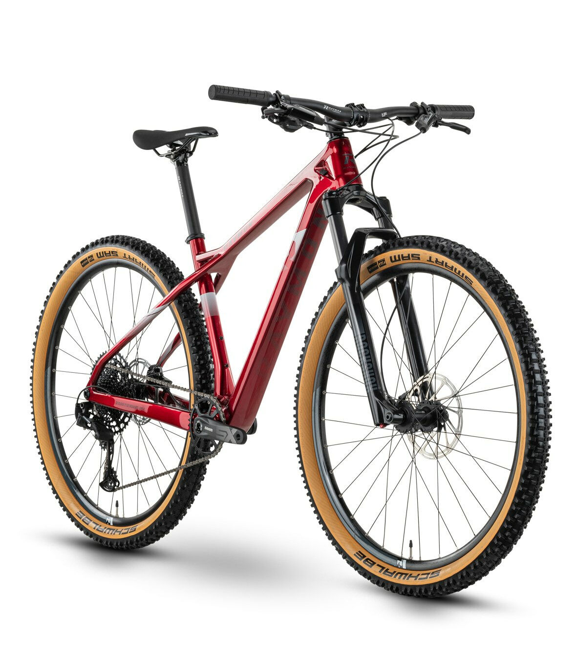Raymon HardRay 7.0 deep red/white 2023 29"; Diamant