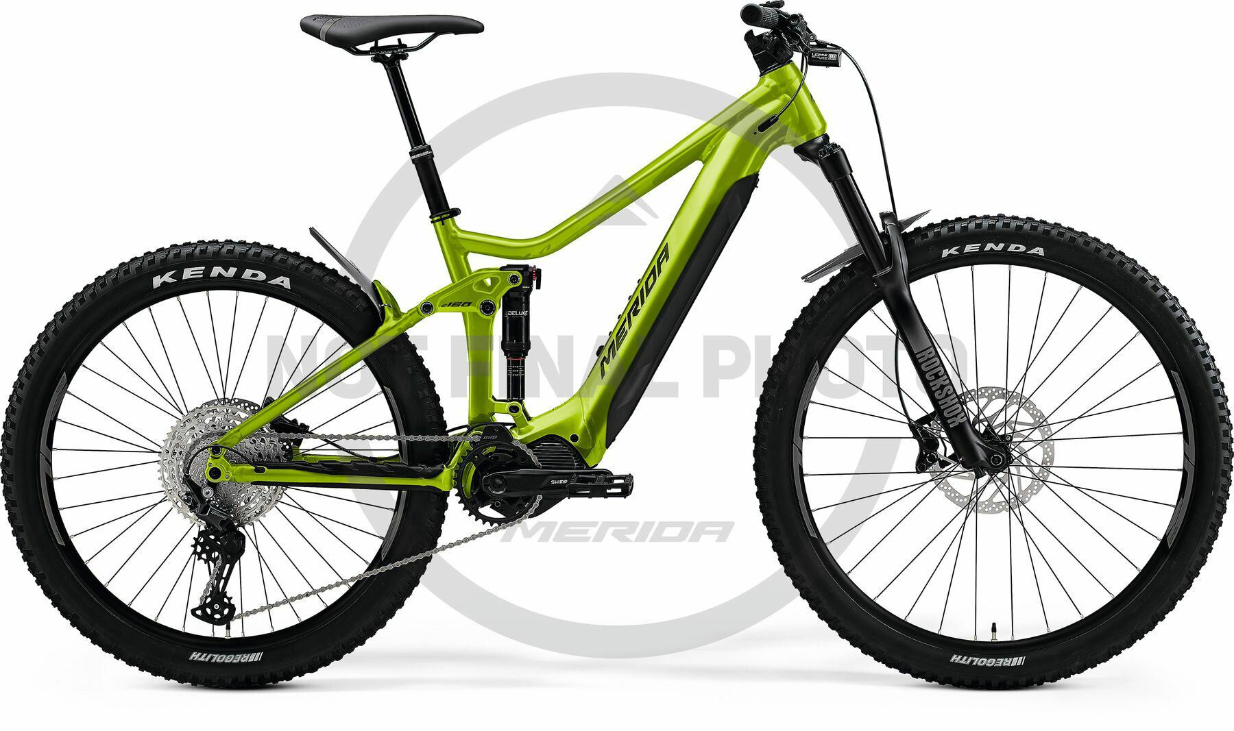Merida eONE-SIXTY 500 SE silk fall green 2024 29";/27,5"; 630 Wh Diamant