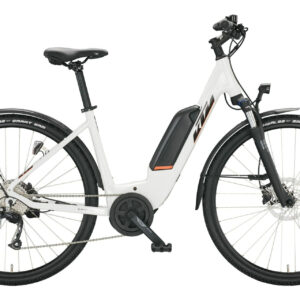 KTM Macina Cross Street P510 white (black+orange) 2024 28"; 500 Wh Wave