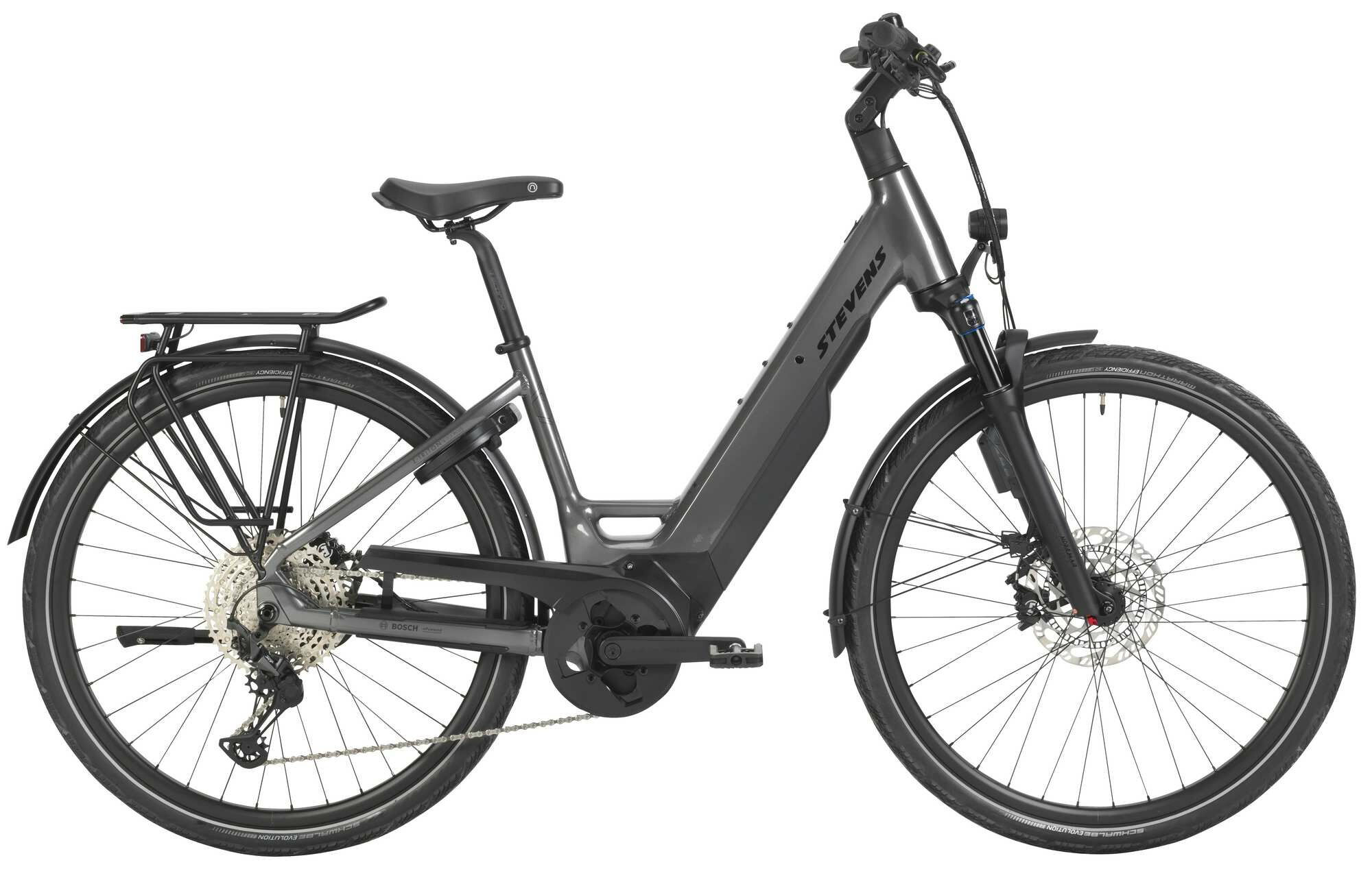 Stevens E-Triton 9.7.1 Plus Forma Urban Grey 2023 28"; 725 Wh Wave