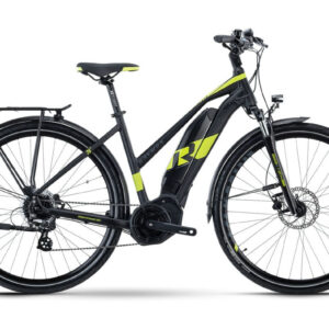 Raymon TourRay E 1.0 black/limegreen matt 2023 28"; 400 Wh Trapez
