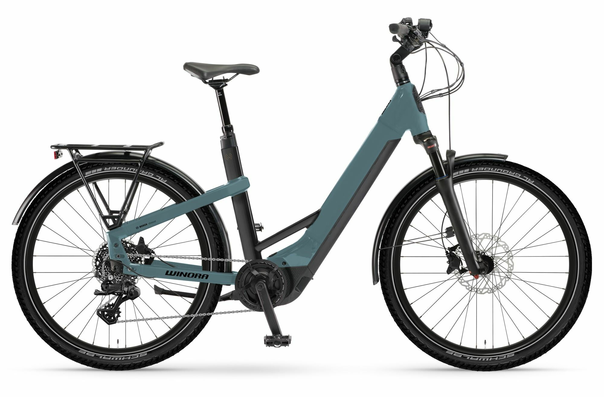 Winora Yakun X10 sharkblue matt 2024 27,5"; 750 Wh Wave
