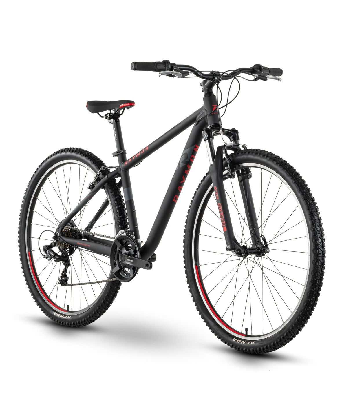 Raymon NineRay 1.0 black/dark grey/red 2023 29"; Diamant