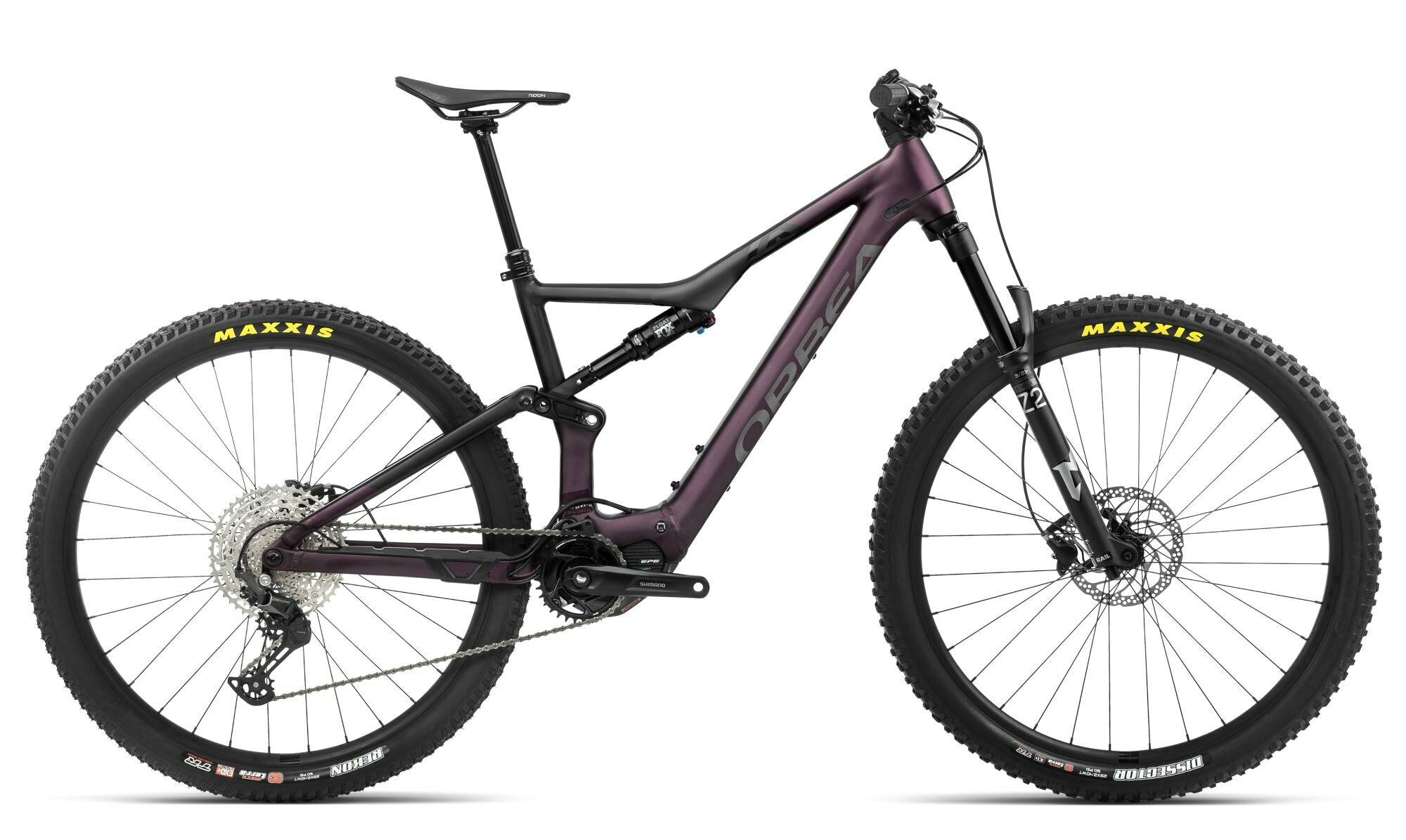 Orbea Rise H30 Metallic Mulberry-Black (Matt) 2024 29"; 540 Wh Diamant